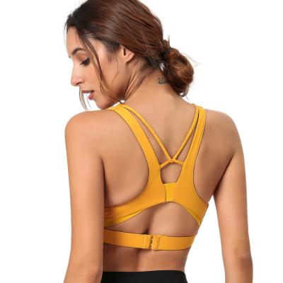 China Chinese Manufacturer Lightweight Soft Training Wear Women Cycling Upper Back Cavity Sportwear Wear Yoga High Quality Women's Sport Bra for sale