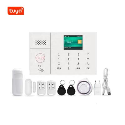 China 2022 New Launch Smart Life Radio Wired Alarm Burglar Burglar Security System Home Alarm Kit ACJ-408 for sale