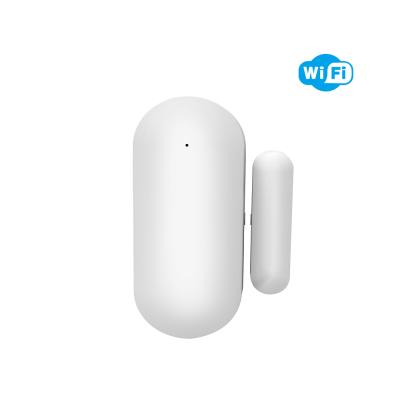 China Low Battery Warning New Design Detector Homekit Alarm For Home Security Wifi Door Window Sensor for sale