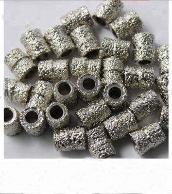 China Mining Granite Vacuum Brazed Diamond Wire Saw Beads for sale