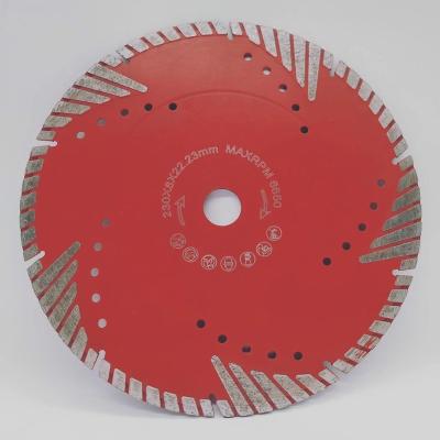 China 65Mn 150mm Steel 6 Inch Diamond Cutting Disc Granite Marble Saw Blade for sale