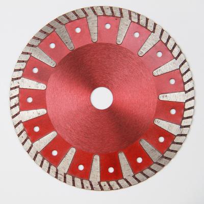 China Steel 180mm T Shape Teeth Diamond Curve Saw Blade For Granite Marble Cutting for sale