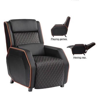 China Massage PU Leather Push Back Racing Gaming Couch Chair For Home Game Sofa Chair For Home for sale