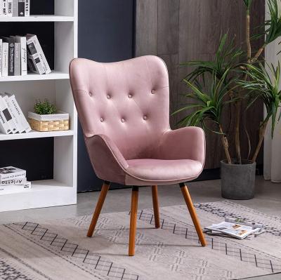 China Storage New Arrival Rosebud Upholstered Home Accent Chair Modern Living Room for sale