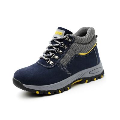 China Men and Women Puncture Proof Work Construction Breathable Lightweight Steel Toe safety shoes for sale