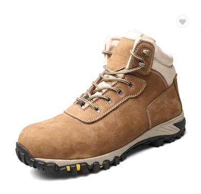 China Nubuck leather compositecap leather calzado de seguridad industrial safety shoes for sale