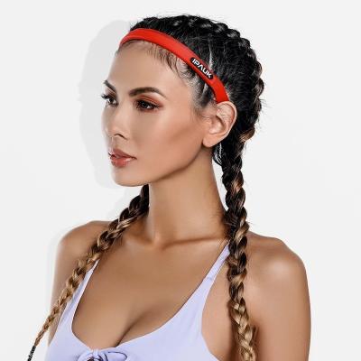 China New Fashion 85% Silicone Sports Headband Running Fit Silicone Headband Recycling sweay headbands for sale