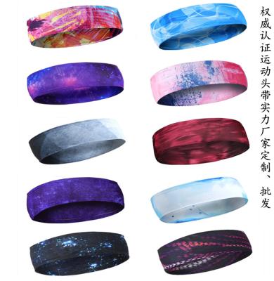 China European and American style running/yoga headband sports headband boho headbands customize printing bandana for sale