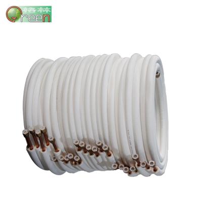 China Home Double PVC Insulated Copper Pipe For Air Condition for sale