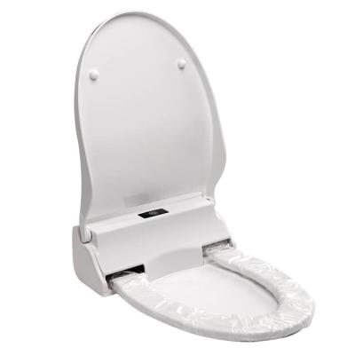 China Slow-end Disposable Automatic Toilet Seats MECACY Hygiene Toilet Seat Cover Machine For Hotel Toilet for sale