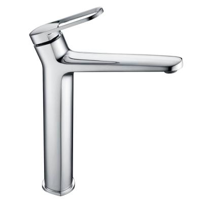 China Modern SUNRISE Series Large Body Single Handle Brass Basin Mixer Tap For Bathroom for sale