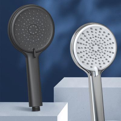 China Without Diverter Manufacturer Chinese Hot Sale Customized Multi-Functions Effect Handshower Plastic Round Handshower For Bathroom for sale