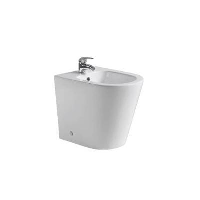 China C53004 Europe Modern Vertical Bathroom Floor Mount Woman Wash Toilet Ceramic Single Bidet for sale