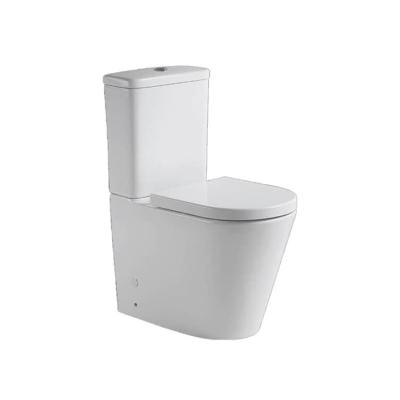 China C50008 Hot selling EUROPEAN high quality washdown 250mm strap 180mm P-trap two-piece toilet for sale