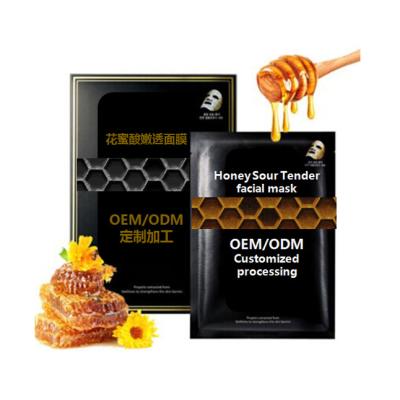 China Moisturizer OEM Honey Acid Skin Penetrating facial mask Mildly repair, nourish, tender and exfoliate facial care for sale