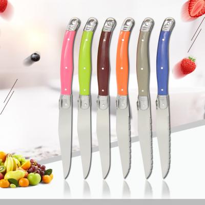 China Sustainable Hot Sales Custom Stainless Steel Steak Knives Set for sale