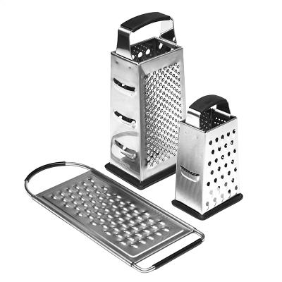 China Viable High Quality Universal Kitchen Tableware Stainless Steel Fruit Vegetable Cheese Grater for sale