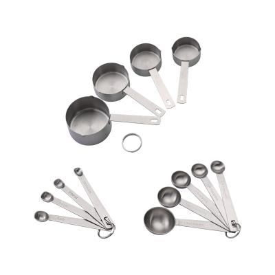 China Viable Wholesale 13-Piece Measuring Cup Set Measuring Cups Spoons Stainless Steel Measuring Cups Spoons for sale