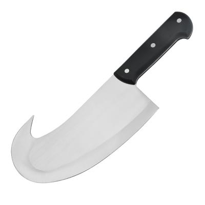 China Durable Durable Stainless Steel Chef Knife Cut Bone Chopper Knife With PP Sharp Handle for sale