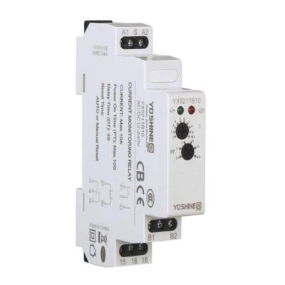 China High Quality B Series DIN Rail (YX8) Sealed Current Monitoring Relay for sale