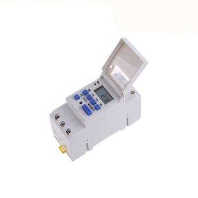 China 220VAC Digital DIN Rail Weekly Programmable Timer with Replaceable Battery YX192 YX192 for sale