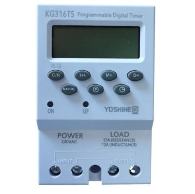 China KG316TS 25A 1Min to 168Hours Digital Programmable Timer KG316TS for sale