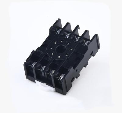 China PF085A Industrial High Quality Round 8 Terminal Relay Socket for sale