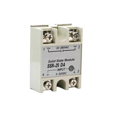 China Good Quality SSR-25DA 25A 3-32VDC 24-380VAC Sealed Solid State Relay for sale