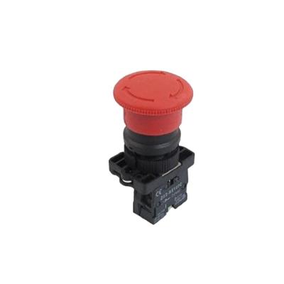 China Good quality XB2-ES542 600V 10A XB2-ES542 mushroom emergency stop red push button switch for sale