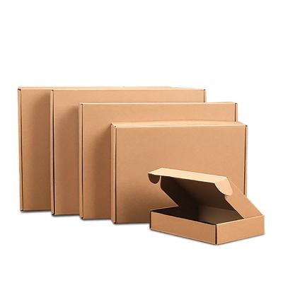 China Recycled Materials Boxes For Shipping Goods Packing Mailbox Cardboard Paper Boxes Shipping Cardboard for sale