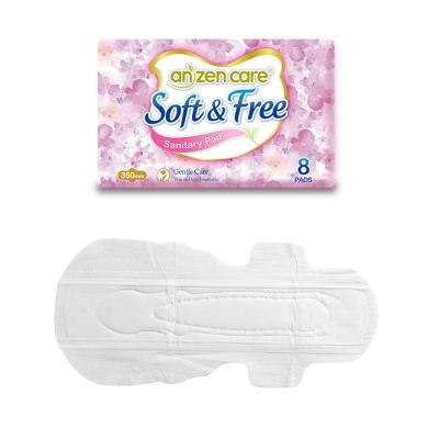 China 2022 Hot Selling OEM Breathable Fragrance Free-wing Sanitary Napkin Sanitary Napkin Pad Women Anion Sanitary Napkin for sale