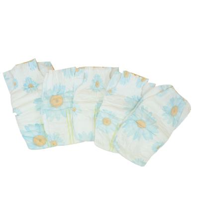 China Popular High Quality Soft Highly Absorbent Disposable Low Price Printed Wholesale Babies Diapers for sale