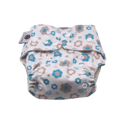 China Customized Popular Diaper Printed All Cloth In One Cloth Diaper Fashion Design Reusable Nappy Diaper for sale