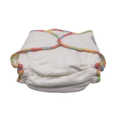 China Bamboo Tank Top Cloth Diaper For Newborn White Color Cloth Diaper Can Fit All Kinds Of Diaper Covers for sale