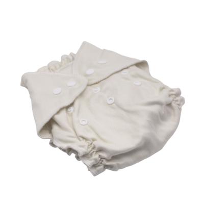 China Amazon GOTS High Quality Popular Organic Cotton Jersey Fitted Diaper Cotton Cloth Sheer Diaper Fitted Diaper for sale