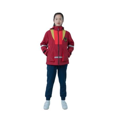 China Wholesale Winter Children Outdoor Jacket Boys And Girls School Uniform Waterproof Jacket With Hood Children Wear for sale