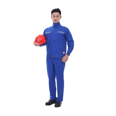 China Safety Industrial Clothing Plus Size Flame Retardant Men's Shirts Mining Reflective Overall Jackets Work Wear for sale