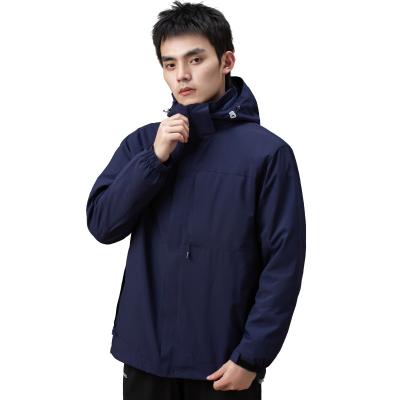 China Tracksuit 100% Polyester Water Proof Windproof Casual Breathable Plus Size Jacket For Men for sale