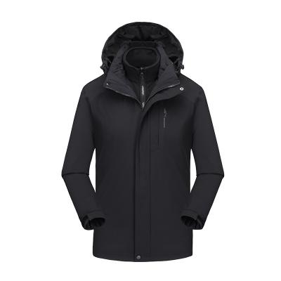 China Breathable Warm Windproof Casual Outerwear Men Long Sleeve Coat Winter Waterproof Jacket for sale