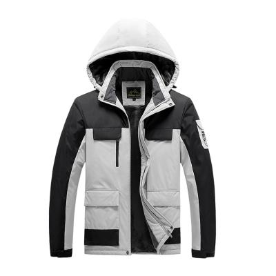 China OEM Waterproof Outdoor Casual Men's Warm Plain Anorak Winter Outdoor Jackets for sale