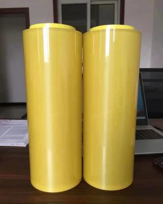 China 10 11 Micron 2000m Super Clear Moisture Proof PVC Cling Jumbo Film Roll For Food Food Grade Stretch Film for sale