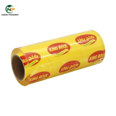 China Super Thin Moisture Proof Plastic Wrap PVC Cling Film 60 Meters For Food Use / Food Wrapping PVC Stretch Cling Film Food Grade Stretch Film PVC movie for sale