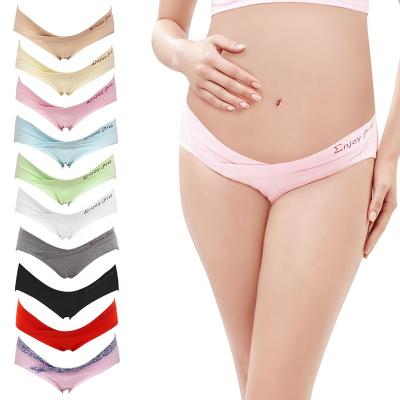 China Time-limited Viable Color Spandex / Polyester Material Light Blue Color Sexy Lingerie Maternity Panties for sale