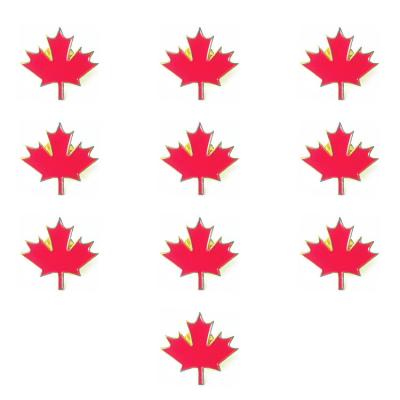 China Antique Imitation Soft Hard Enamel Canada Red Maple Leaf Metal Lapel Pins Gold Plated Butterfly Clutch Badge Shirt Pins for sale