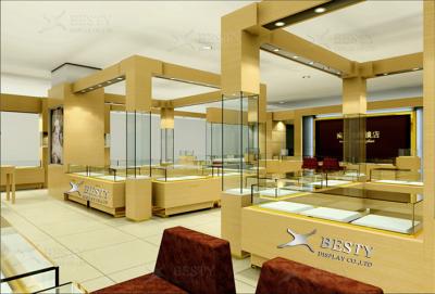 China Sunglasses shop showcases design for sale