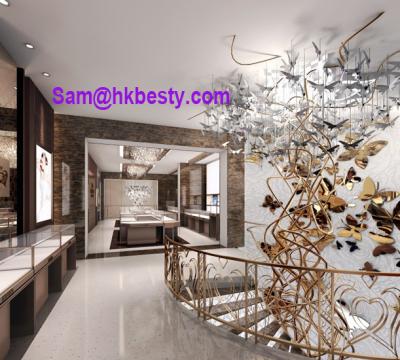 China jewelry mall kiosk design and manufacture of kiosk furnitures and lightings for sale