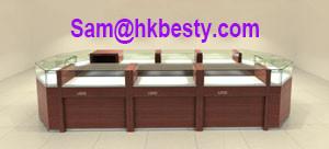 China regular jewellery display kiosks customized color size for sale