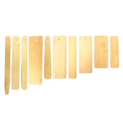 China Wholesale Europe Natural Bamboo Wooden Decorate Wood Craft Bookmarks for sale