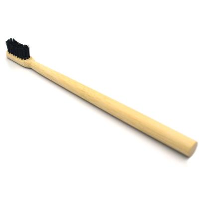 China Natural. Eco Friendly Natural Wild Organic Bamboo Castor Oil Biodegradable Compostable Bristles Moso Bamboo Toothbrush for sale