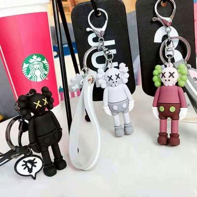 China PVC Dark Bully Bear Series Doll Boys And Girls Fashion Brand Personalized Creative Key Chain Bag Pendant for sale